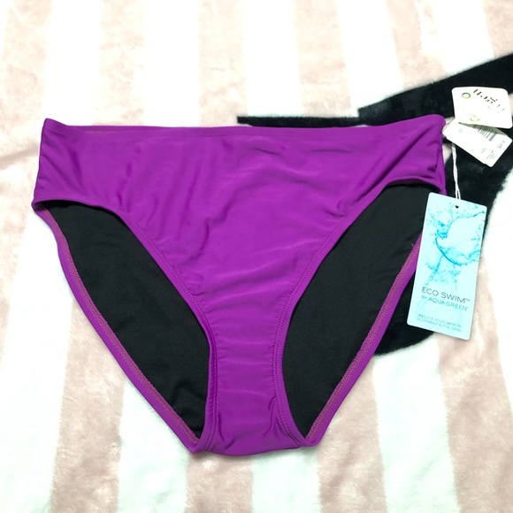 Eco Swim Other - NWT Eco Swim Purple Bathing Suit Bottoms Only